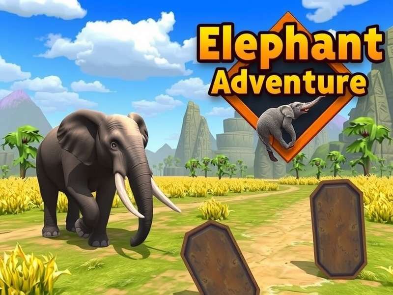 Majestic Elephant Adventure gameplay screenshot